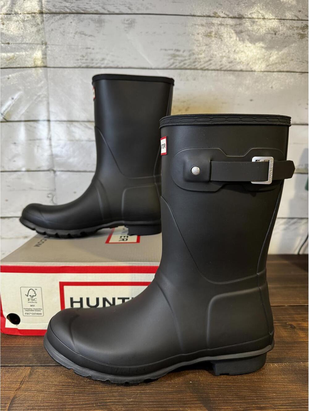 Hunter W Original Short Black Women's 9 NIB - Picture 4 of 4